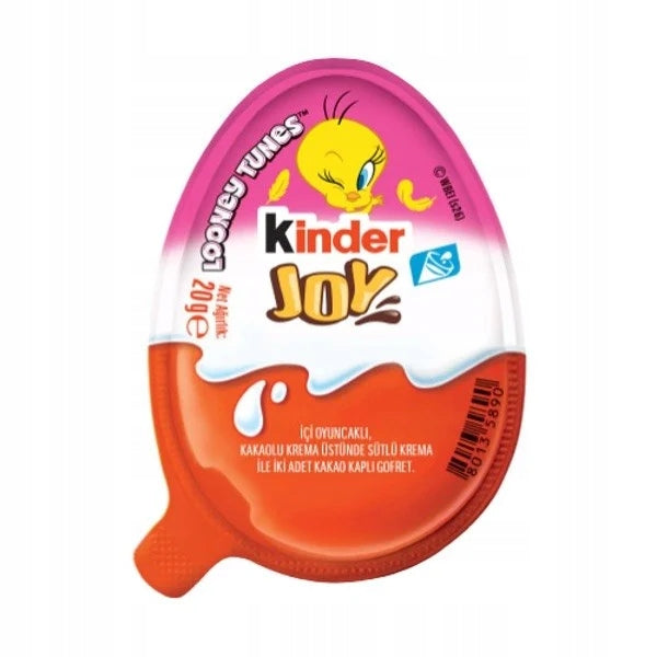 Kinder Joy Looney Tunes Překvapení pro holčičku 20g x 24ks Brand Kinder