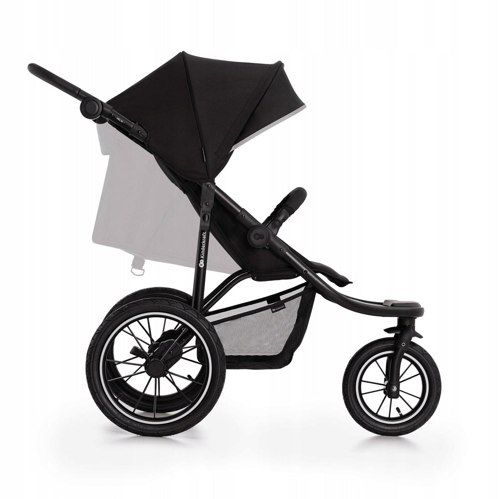 Kinderkraft Helsi cross-country stroller | Black EAN (GTIN) 5902533922581