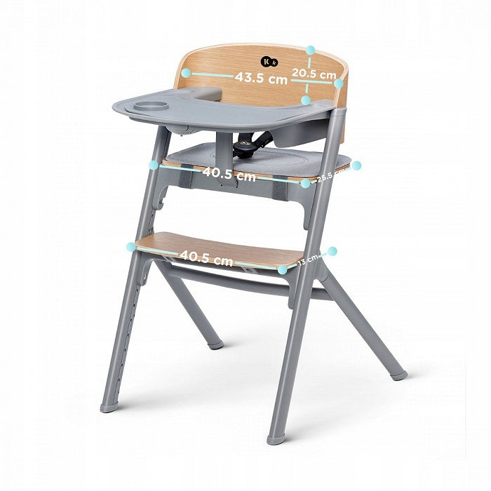 Kinderkraft LIVY Wood high chair Manufacturer code KHLIVY00WOD0000
