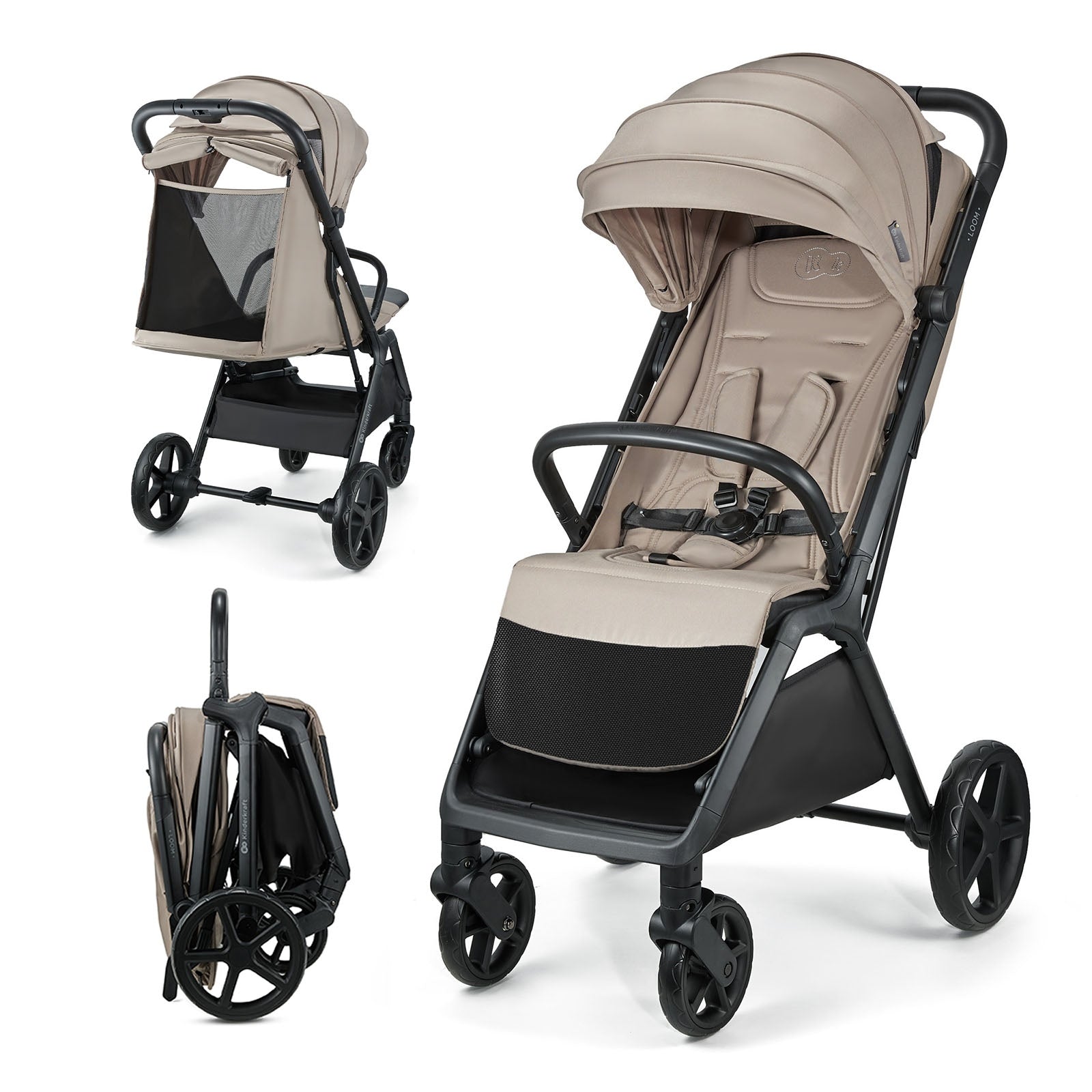 Kinderkraft LOOM 2025 linen beige
