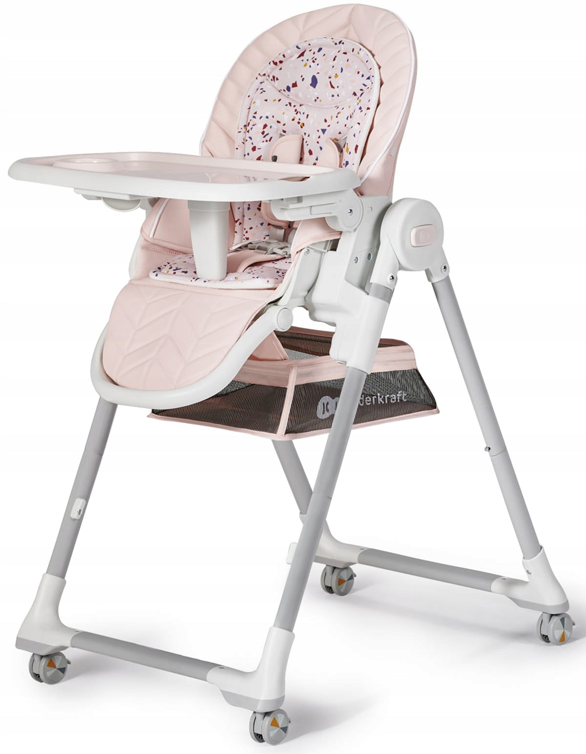 Kinderkraft Lastree 2in1 Baby Lounger Feeding Chair | Pink