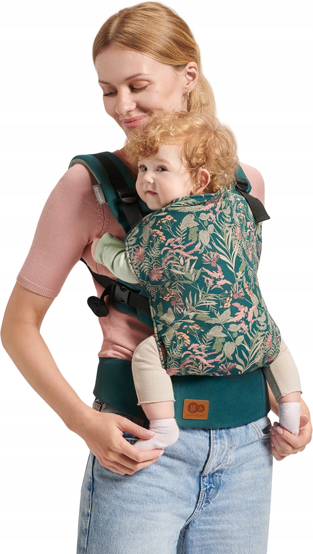 Tragehilfe Kinderkraft Milo, Nature Vibes Green