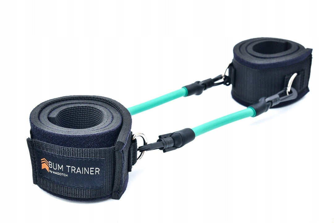 Kinetic Bands, Resistance BumTrainer Exercise Rubber MINI BANDS FITNESS Color blue