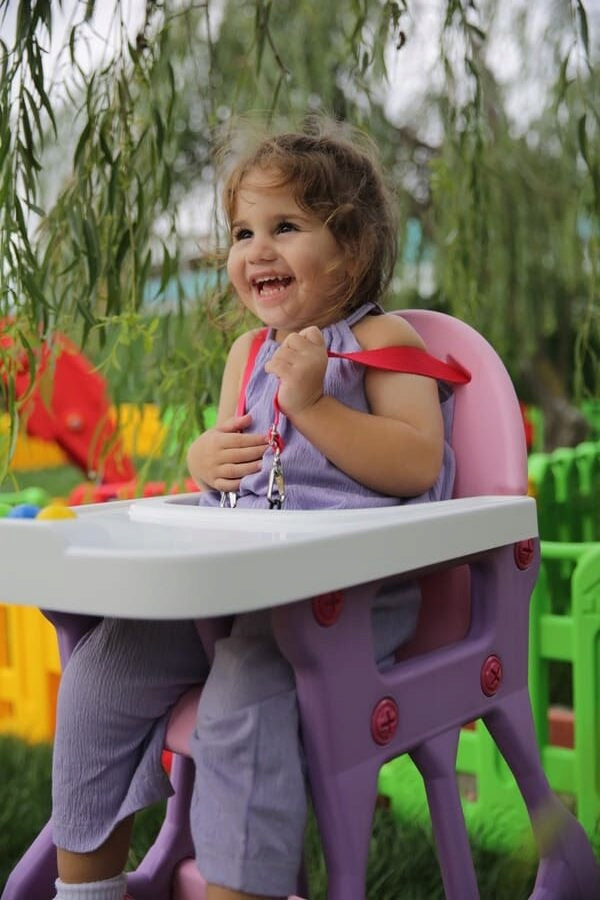 King Baby Highchair - Pink Material other