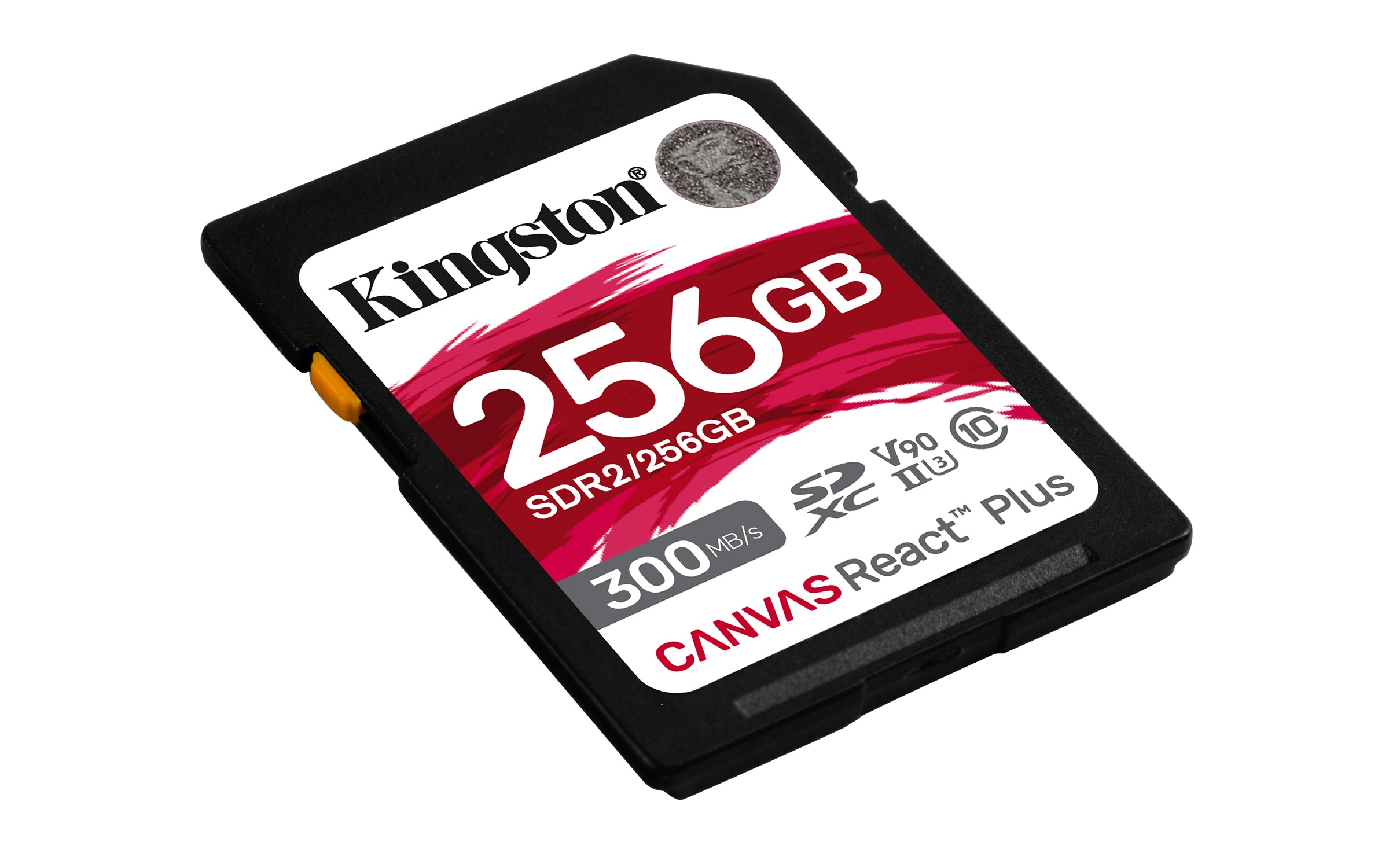 Kingston Canvas React Plus 256GB SD card Manufacturer code SDR2/256GB