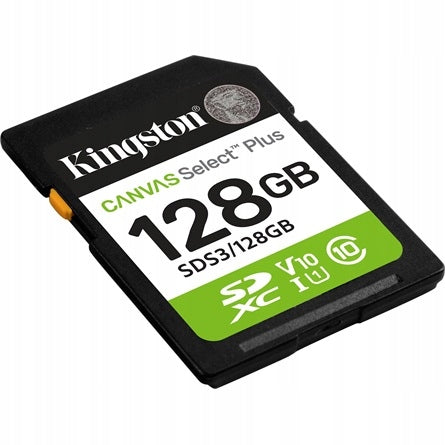 Kingston Canvas Select Plus 128 GB Memory Card Manufacturer Kingston