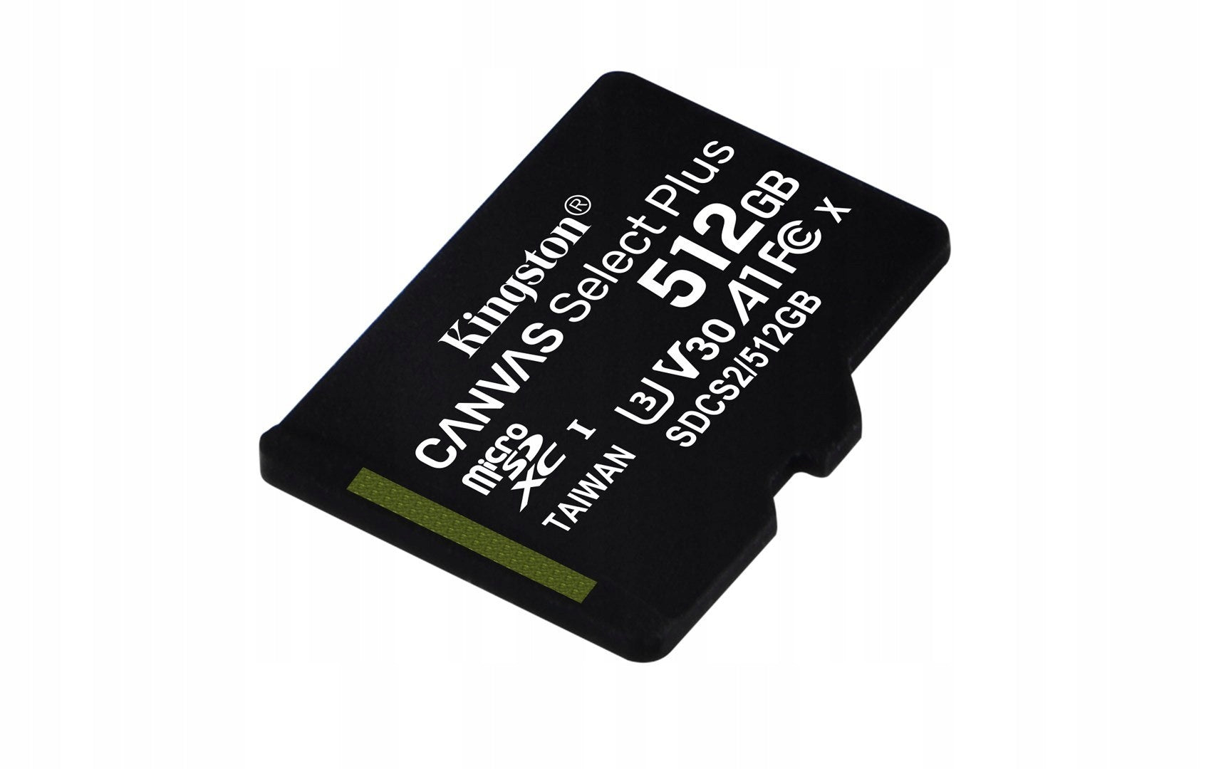 Kingston Canvas Select+ SDCS2/512GB 512GB Class 10 UHS U3 V30 memory card Packaging status original