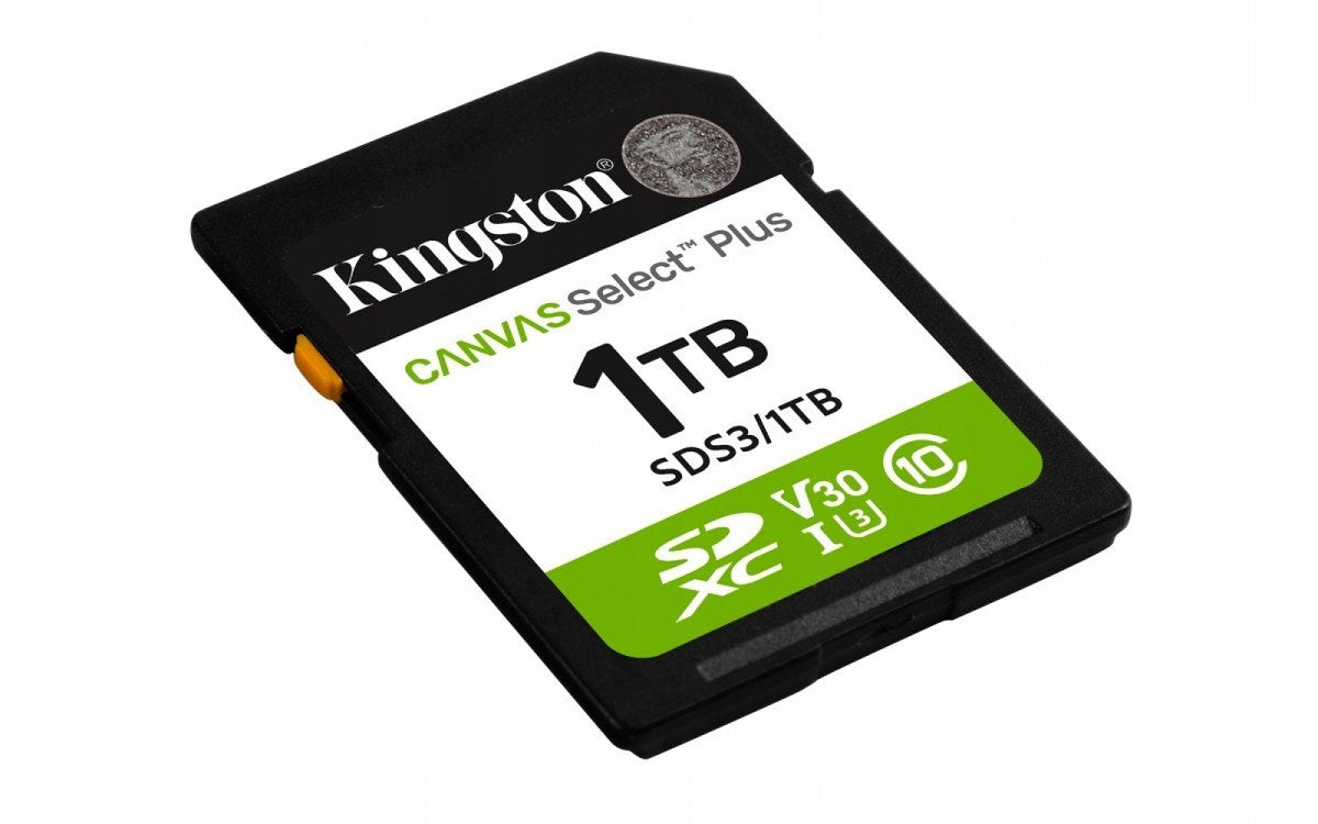Kingston SD Memory Card 1TB Canvas Select Plus Gen3 150MB/s Packaging status original