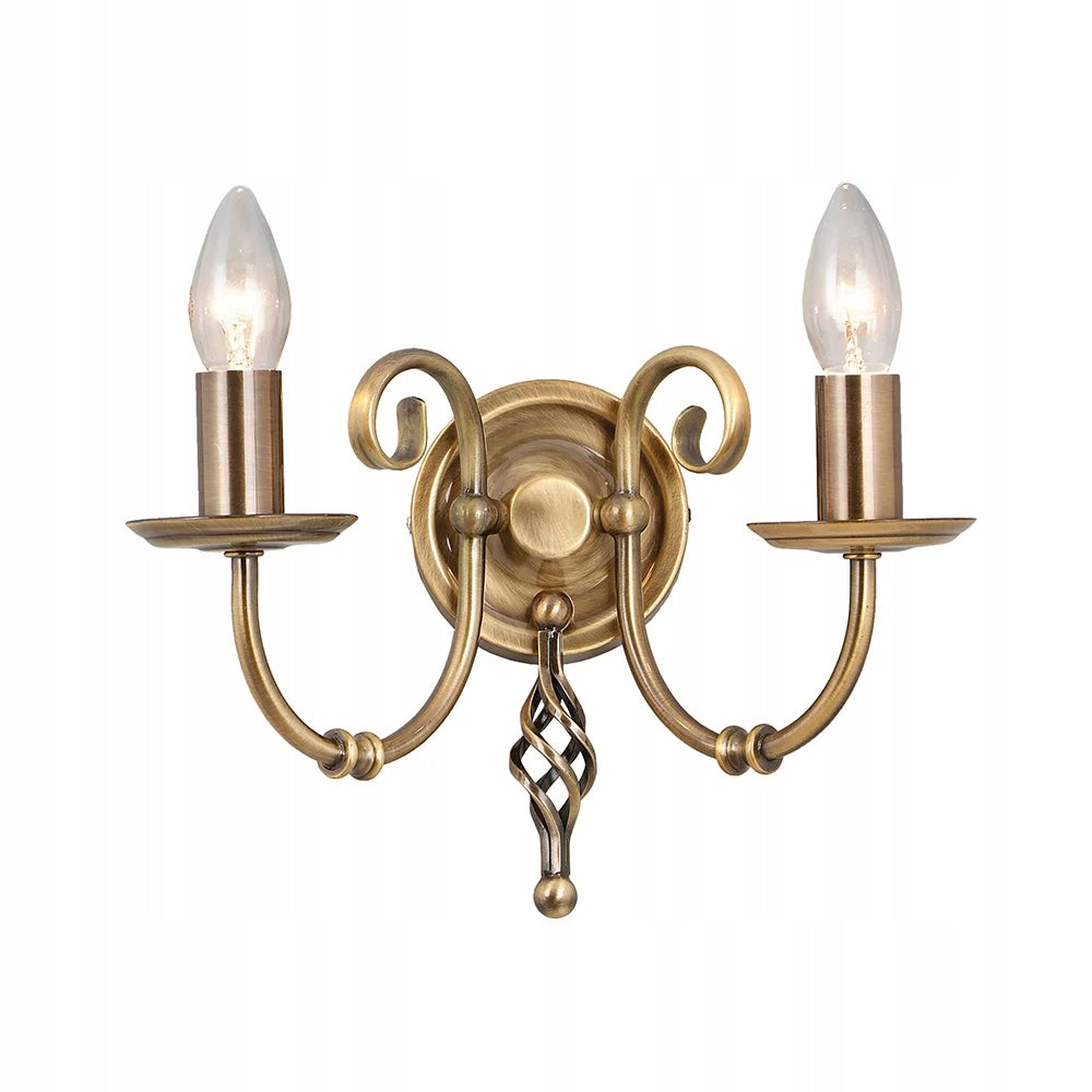 Sieninis šviestuvas Elstead Lighting Artisan ART2-AGD-BRASS