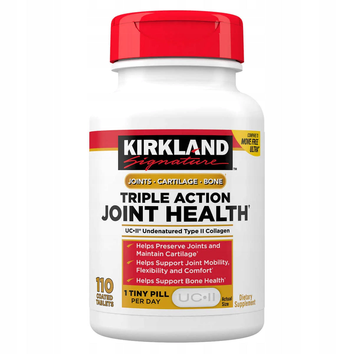 Kirkland Signature Triple Action Joint Health, 110 Tablets
