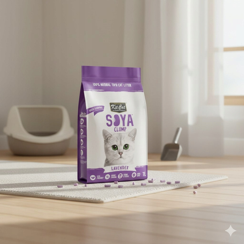 Kit Cat ECO SoyaClump Lavender 7L / 2,5kg