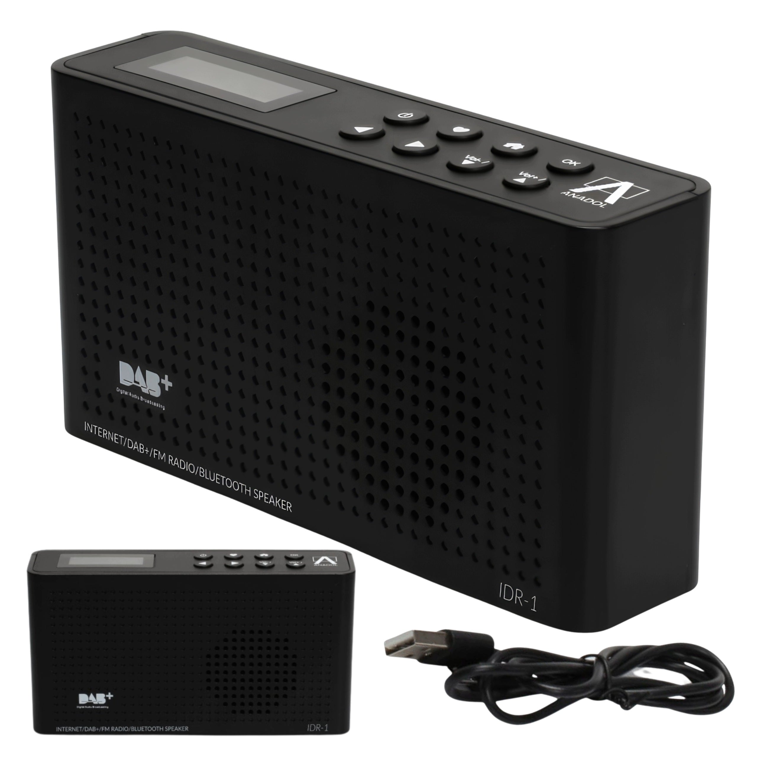 Kitchen Radio Portable Internet Digital Bluetooth for Rechargeable Battery