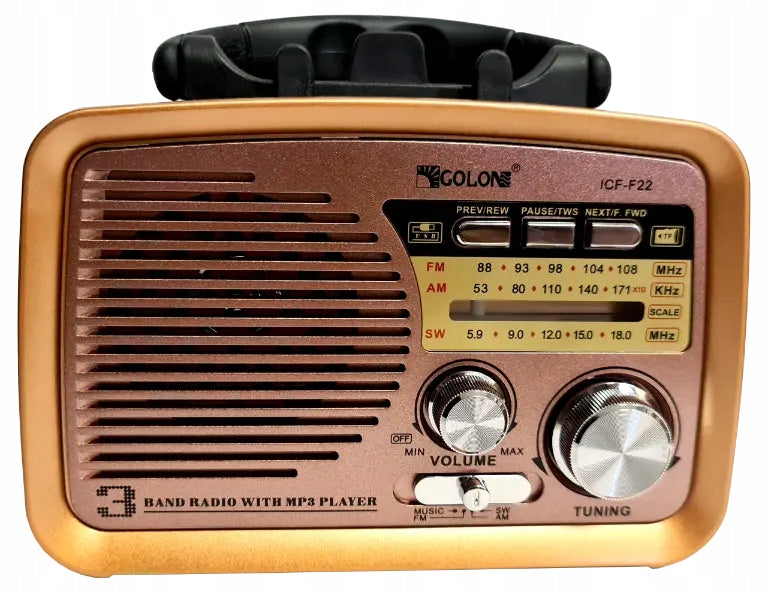 Kitchen Radio Retro Am Fm Portable microSD Bluetooth 1200mAh Manufacturer code 5699708242475 RADIO PRZENOŚNE KUCHENNE