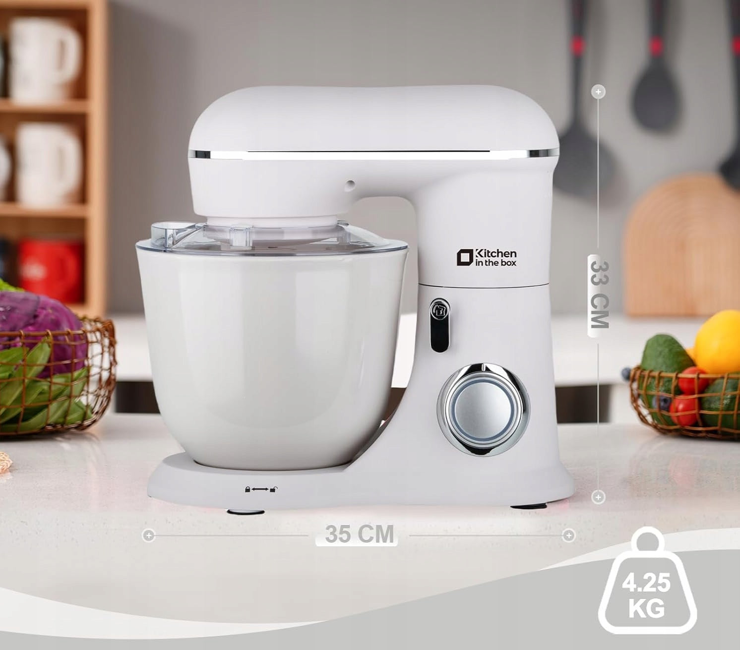 Kitchen in the Box Food Processor Cake Kneading Machine 45 L and 5 L Brand no brand