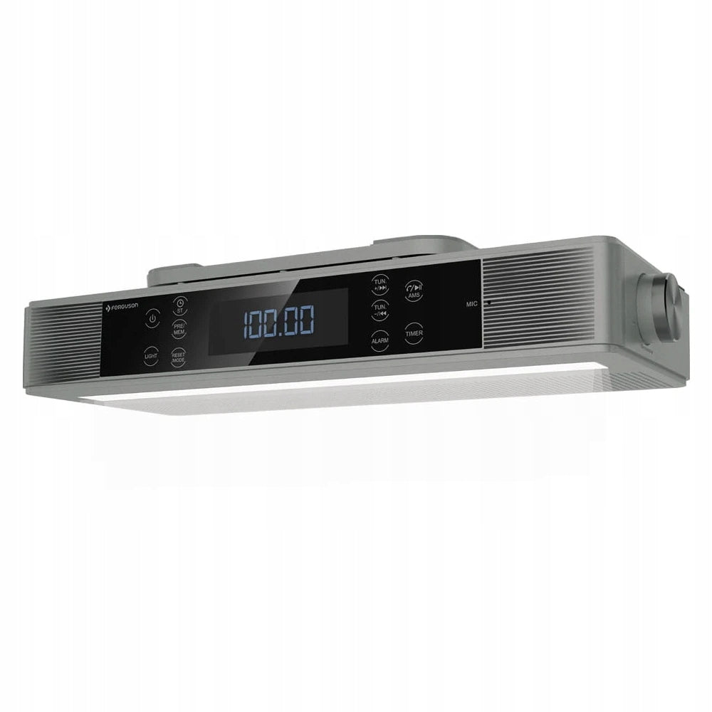 Kitchen radio Ferguson REGENT Cucina, FM + Bluetooth, SILVER