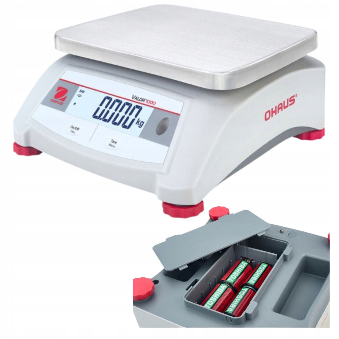 Kitchen scale Gastronomic Battery operated up to 6 kg Ohaus Stalgast 730060