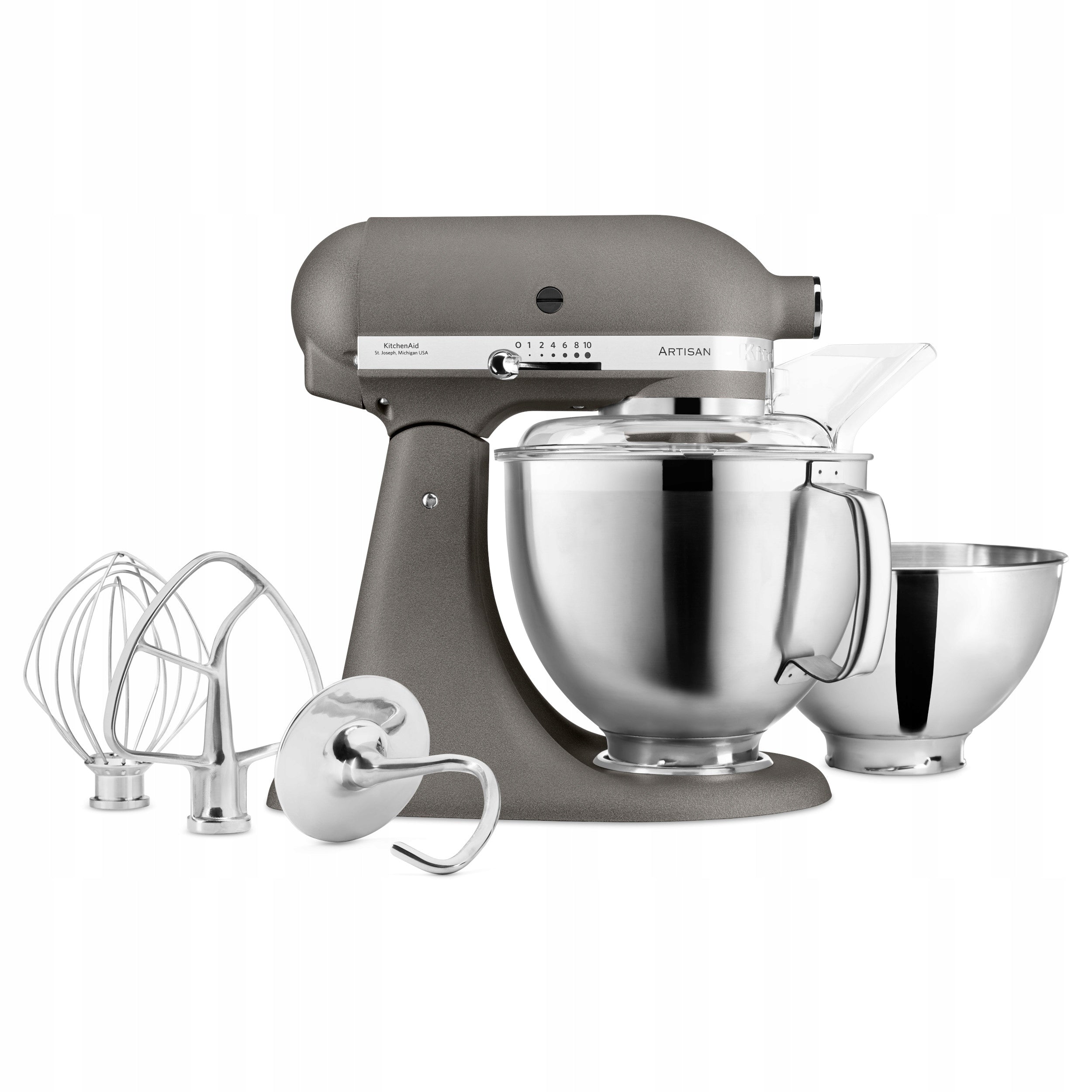 KitchenAid 5KSM185PSEGR Mixer grey Artisan 4,8L Brand KitchenAid
