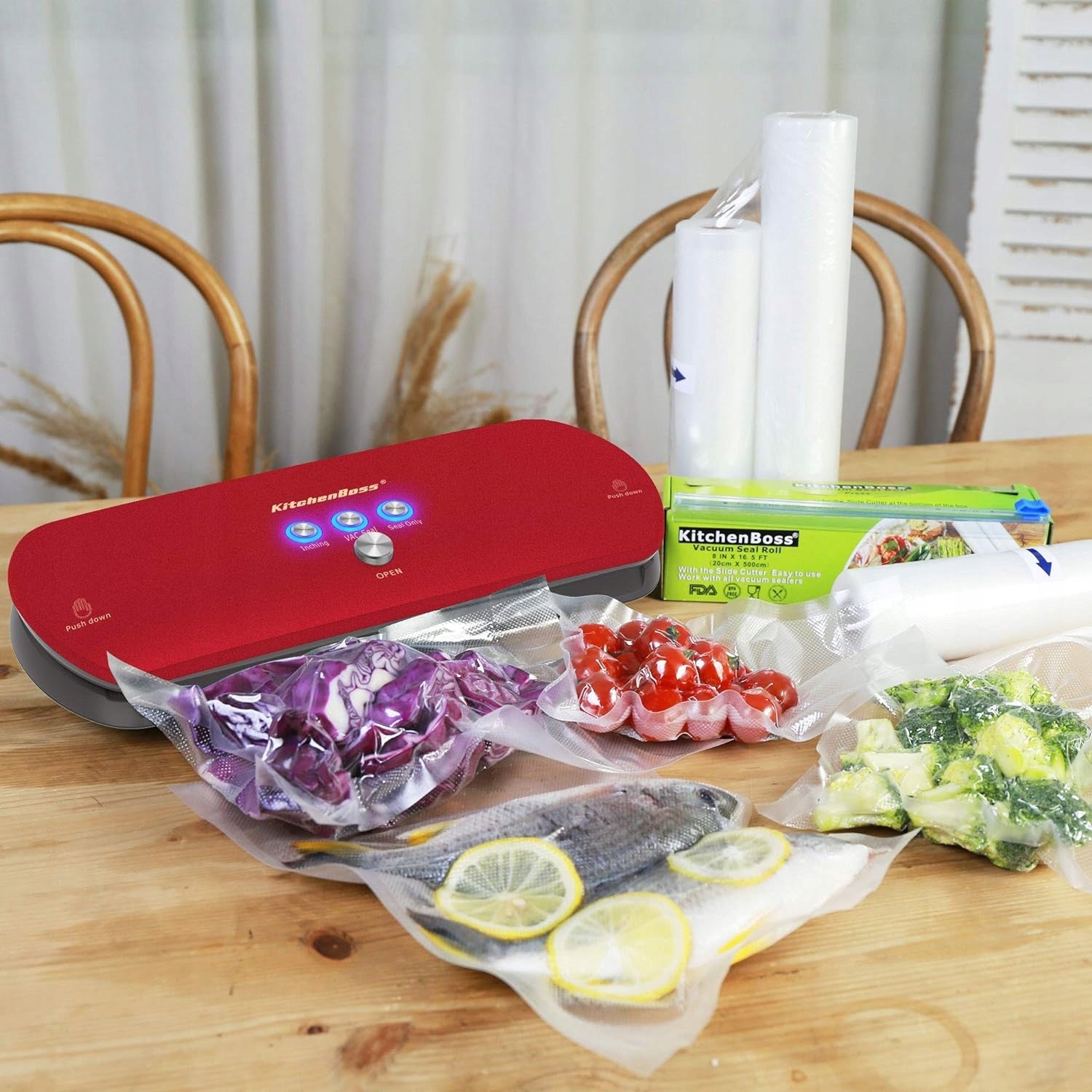 KitchenBoss Food Vacuum Welding Machine 100W Manufacturer code KG200SIT
