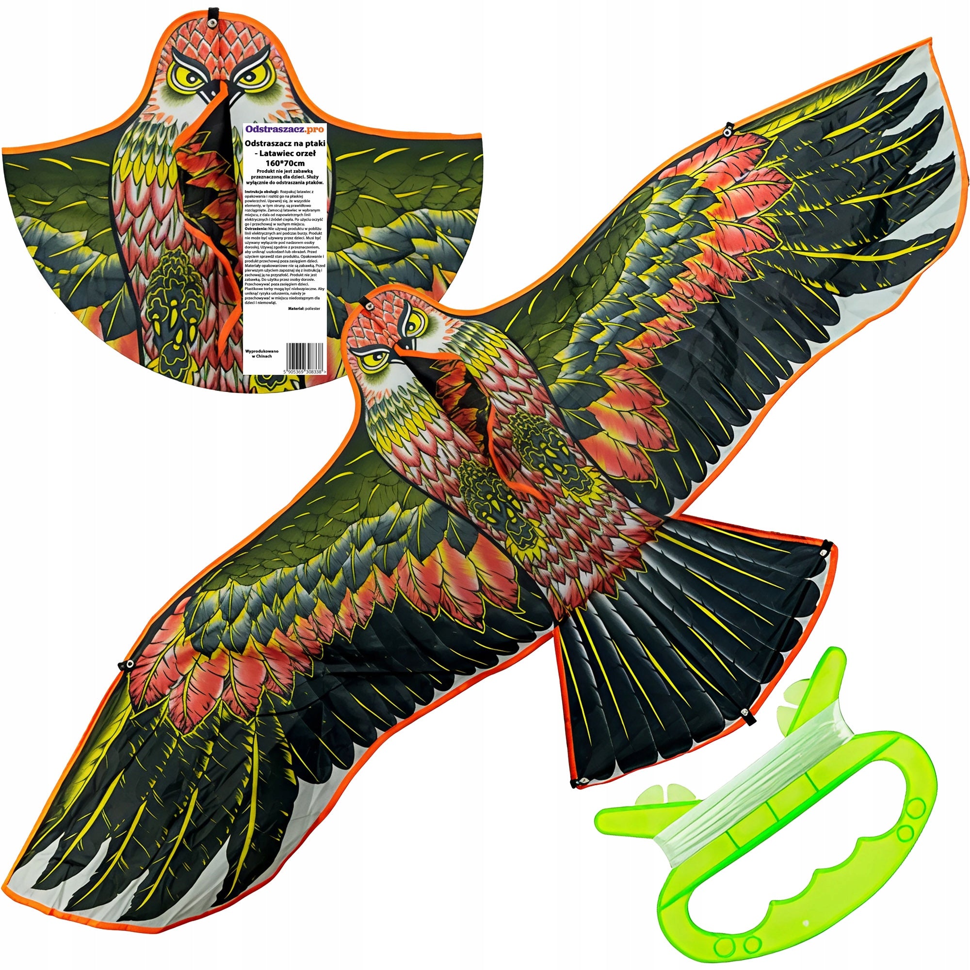 Kite Bird Repellent Pigeon Starlings Woodpeckers Swallows 160