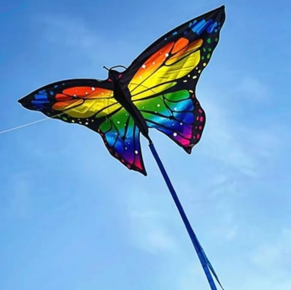 Kite butterfly 1,40m outdoor fun holiday beach