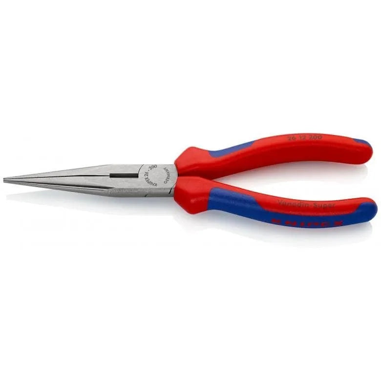 Klieste KNIPEX 26 12 200, 200mm, polgulate, rovne, uzke