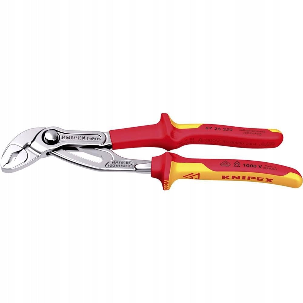 Kliešte KNIPEX 87 26 250, 250 mm, 2", Cobra, CrV, VDE 1000V Brand Knipex