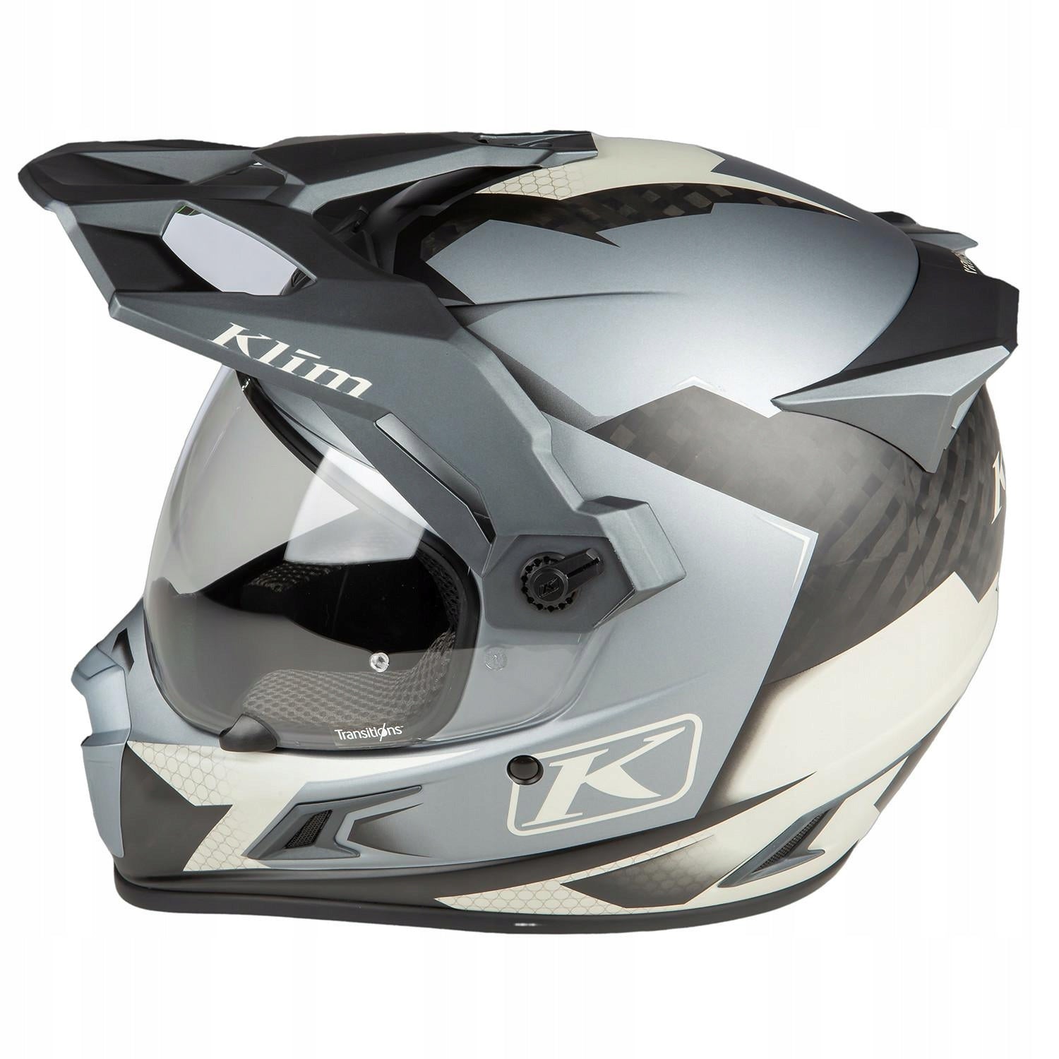 Klim Krios Carbon Pro S Charger Gray Helmet Manufacturer no brand