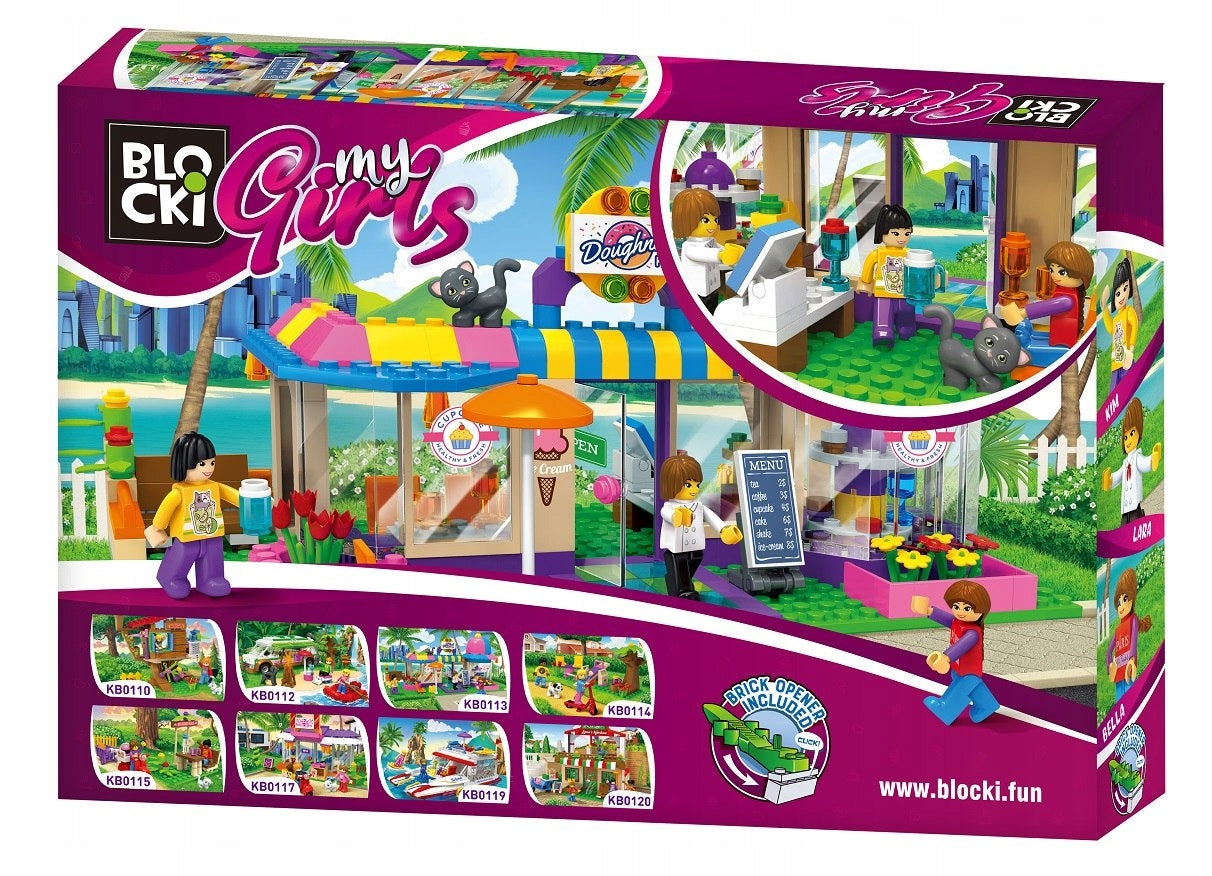 Constructor Blocki MyGirls Friends Café, KB0113, 243 Stück