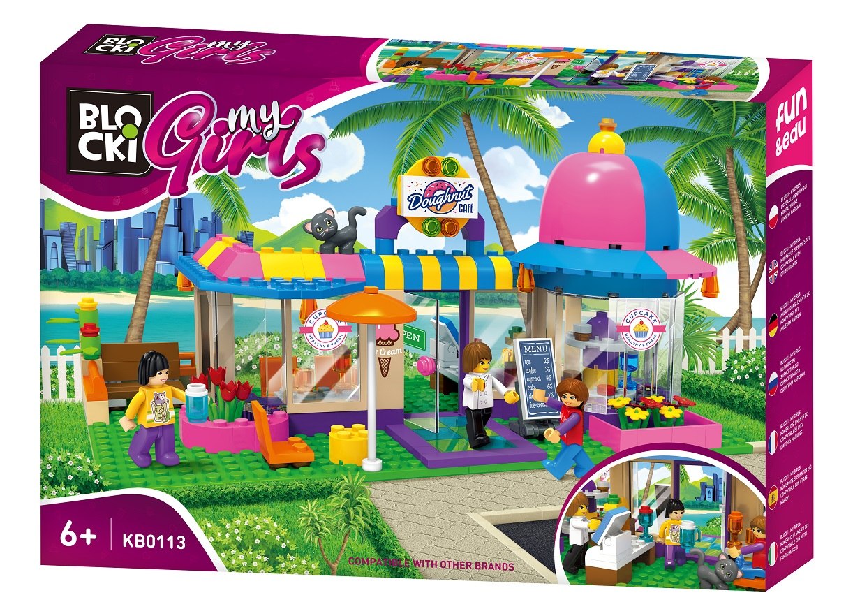 Constructor Blocki MyGirls Friends Café, KB0113, 243 Stück