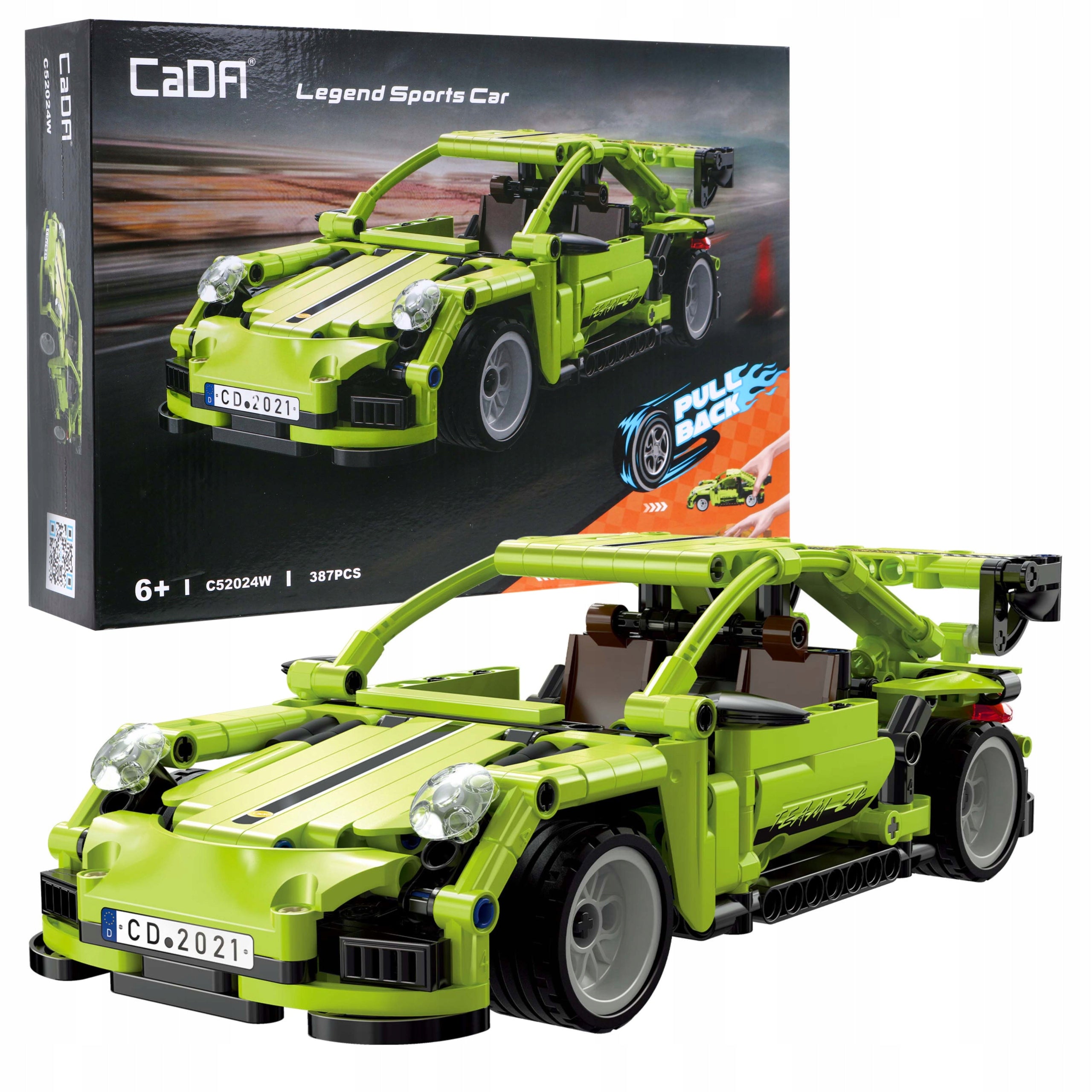 Konstruktorius - sportinis automobilis Cada, 387vnt EE
