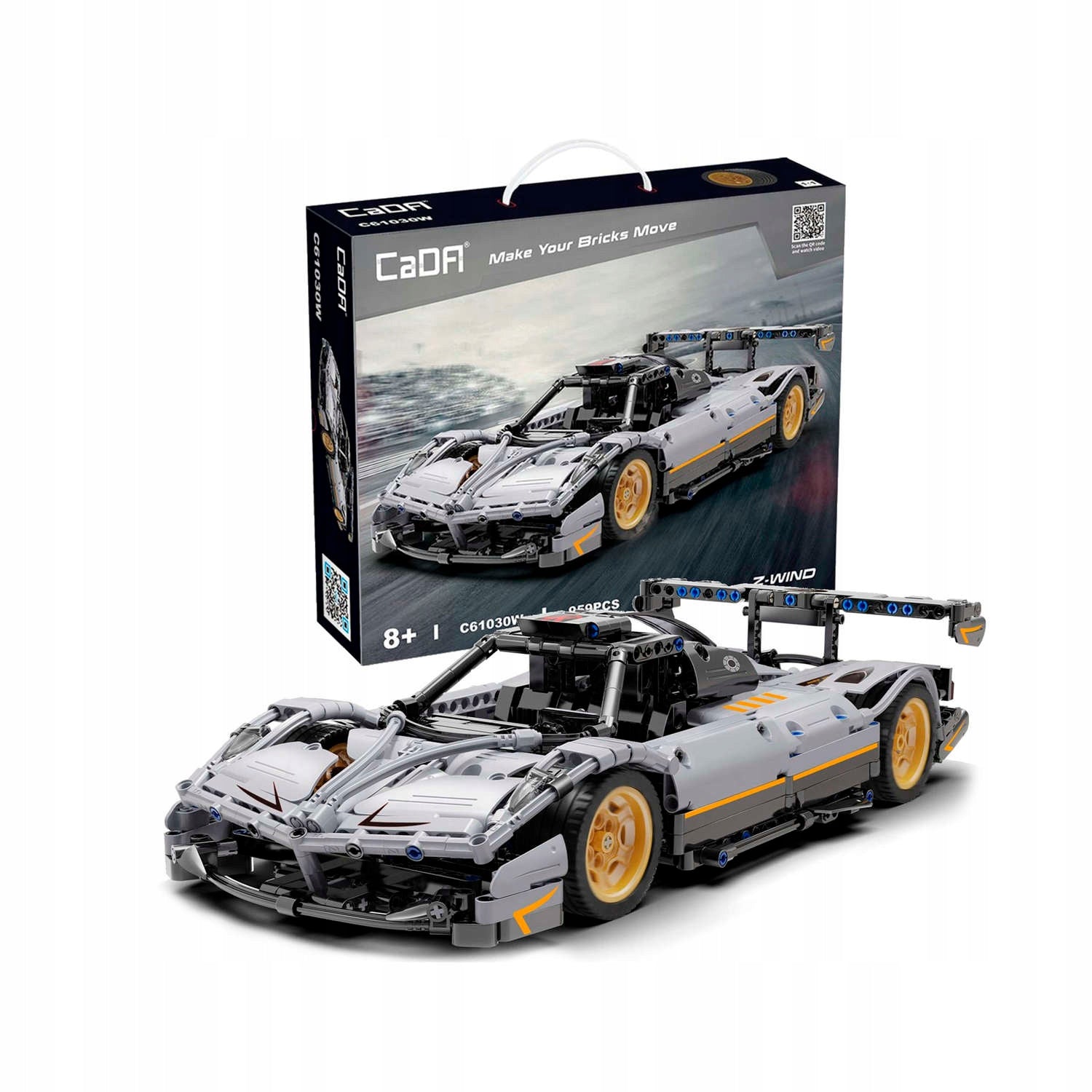 Konstruktorius Cada portinis automobilis Z-Wind, C61030W, 959 det.