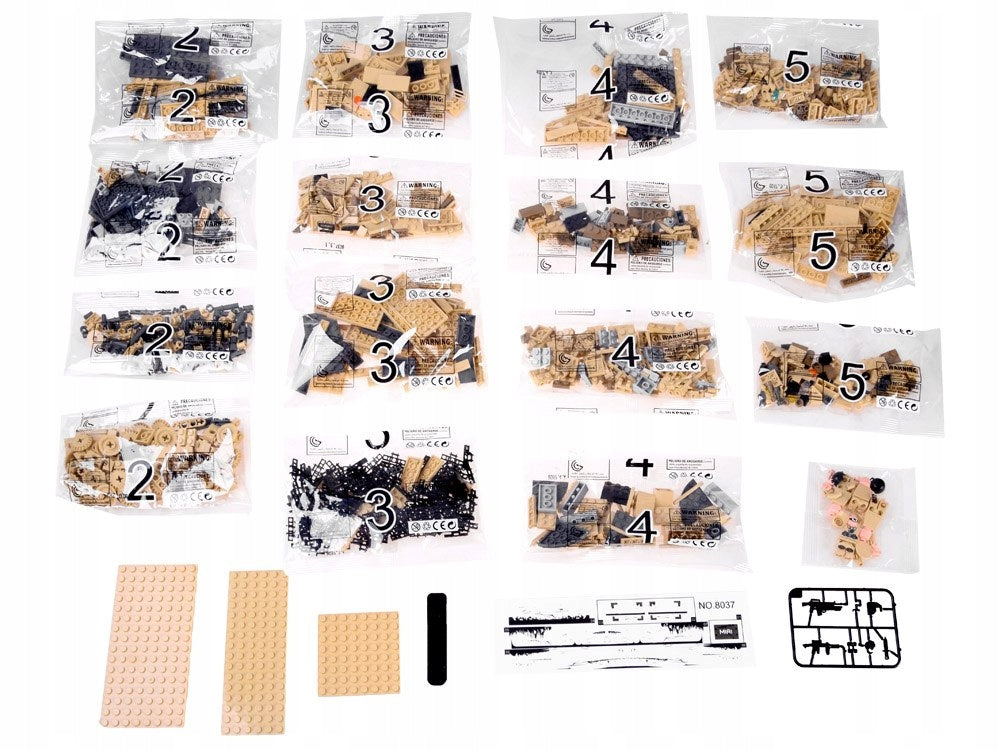 Tanko konstravimo kaladėlės Miai, 1235 d.