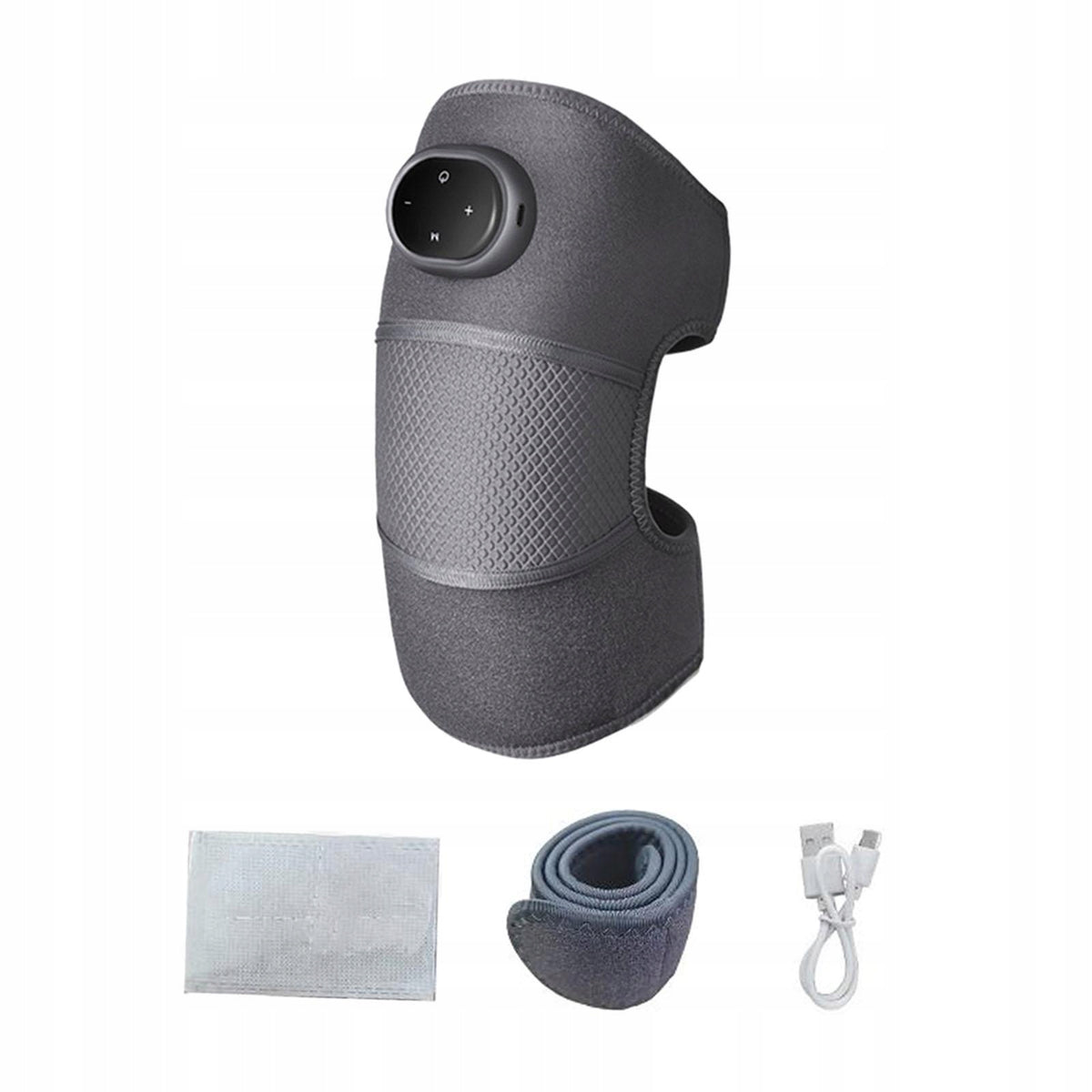 Knee Massager Rechargeable Multifunctional Adjustable Easy to Use Knee Gray Brand no brand