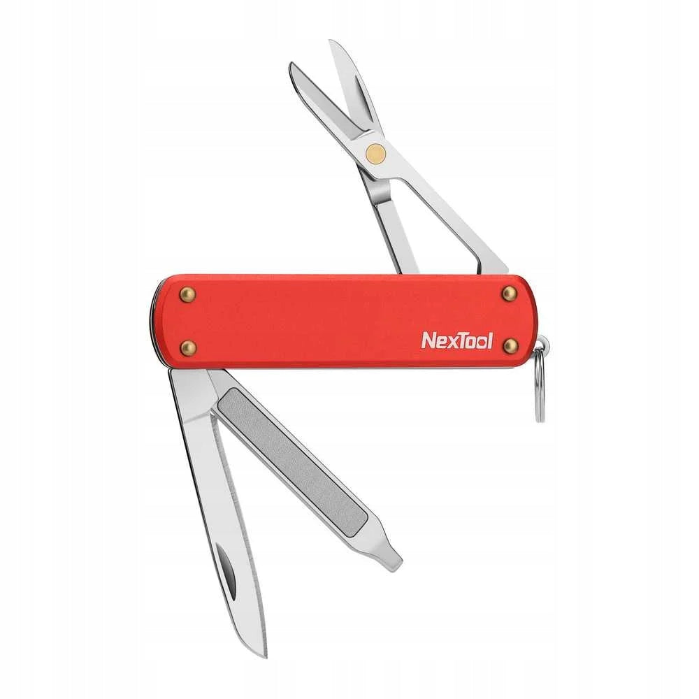 Knife multifunction pocket knife NexTool Mini Pocket Knife NE0142 4in1 red