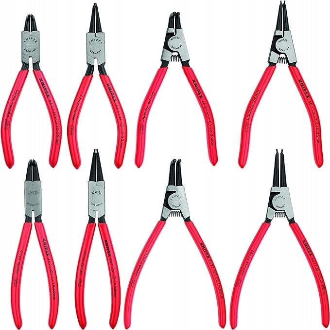 Knipex 00 20 04 V01 Settlement Seger Ring Pliers Set of 8