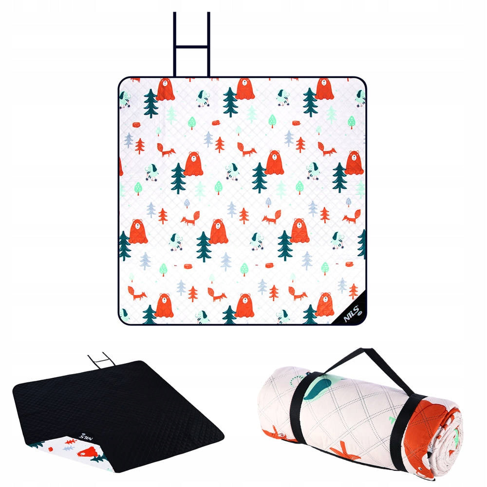 Wasserdichte Decke Nils Camp, 195X200 cm, weiß