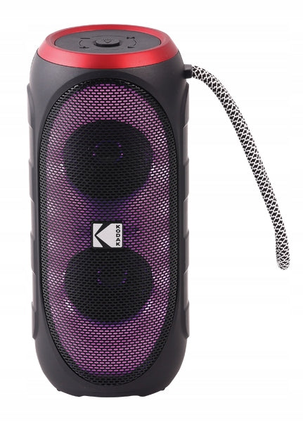 Kodak PWS-2269 – 10W Portable Bluetooth Speaker, IPX5, TWS, Black