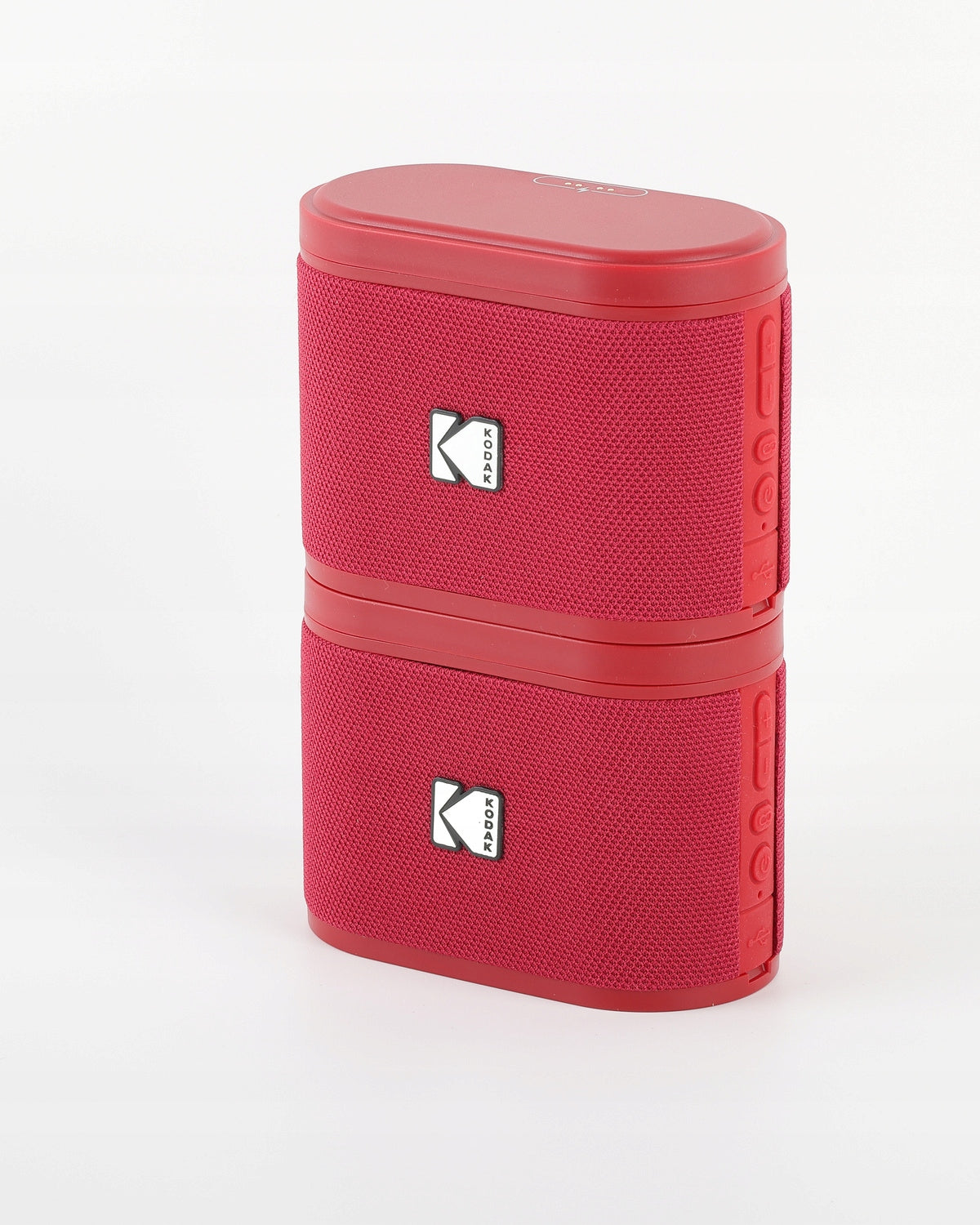 Kodak SoundBrix Dual RED Set of 2 Bluetooth Stereo Speakers 50m USB-C Manufacturer code 4895218340675