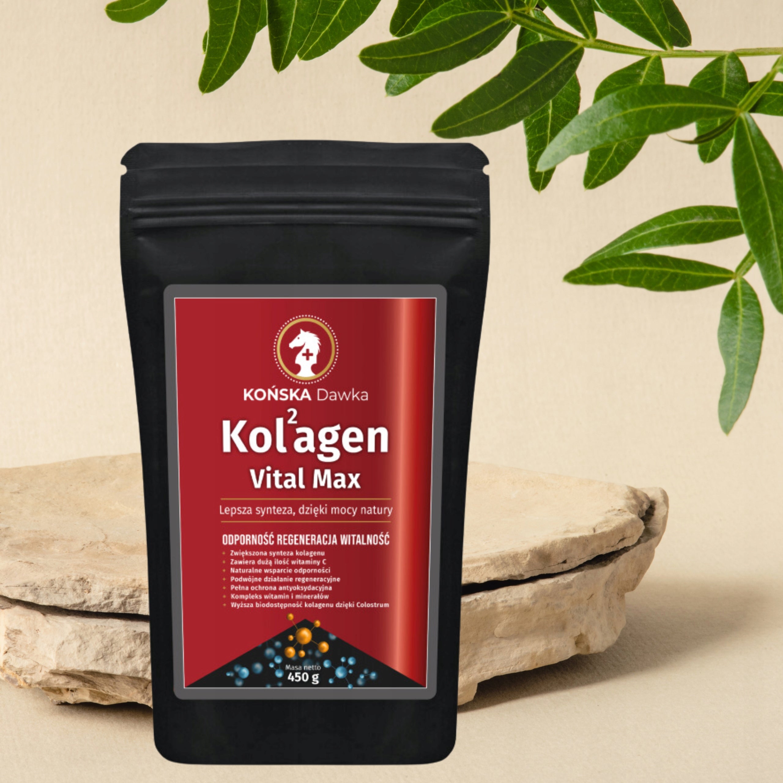 Kol2agen Vital MAX double power COLLAGEN REGENERATION KOŃSKA DAWKA Packaging status original