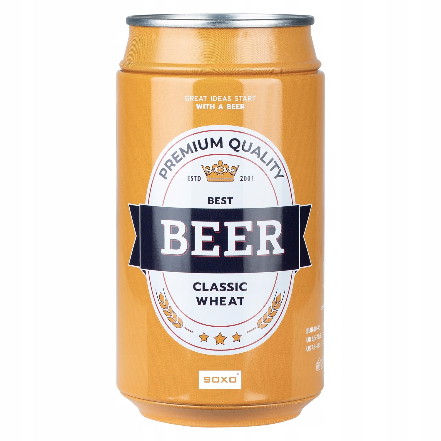 Herrensocken in Sox-Bierdose 40-45