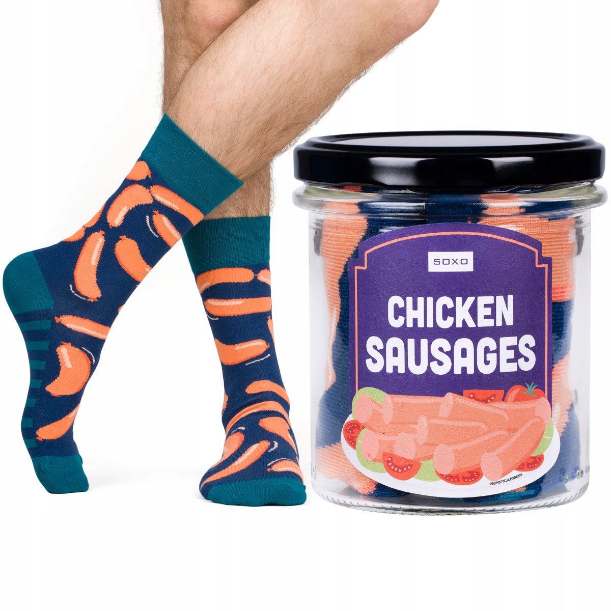 Socken für Herren Soxo, verschiedene Farben, 1St.