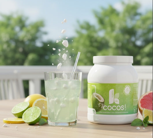 Kompava ty COCOS! Electrolyte drink for hydration 500g/83 servings Expiration date at least 1 year from the date of purchase