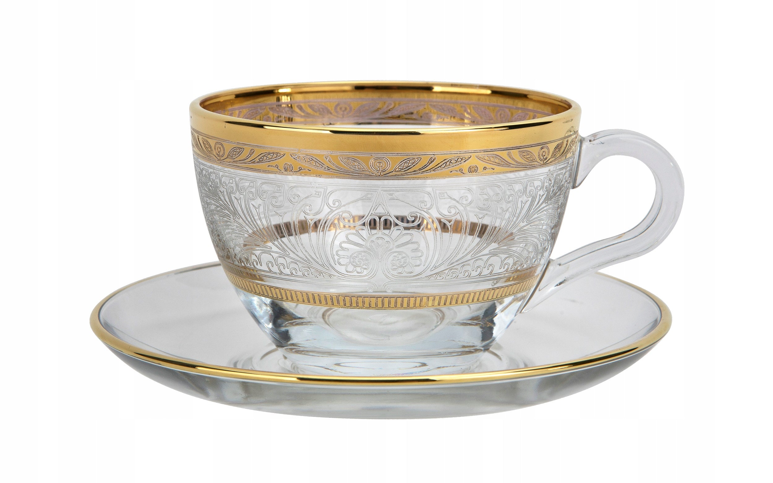 Kombitasse mit Untertasse, 2 Stk.