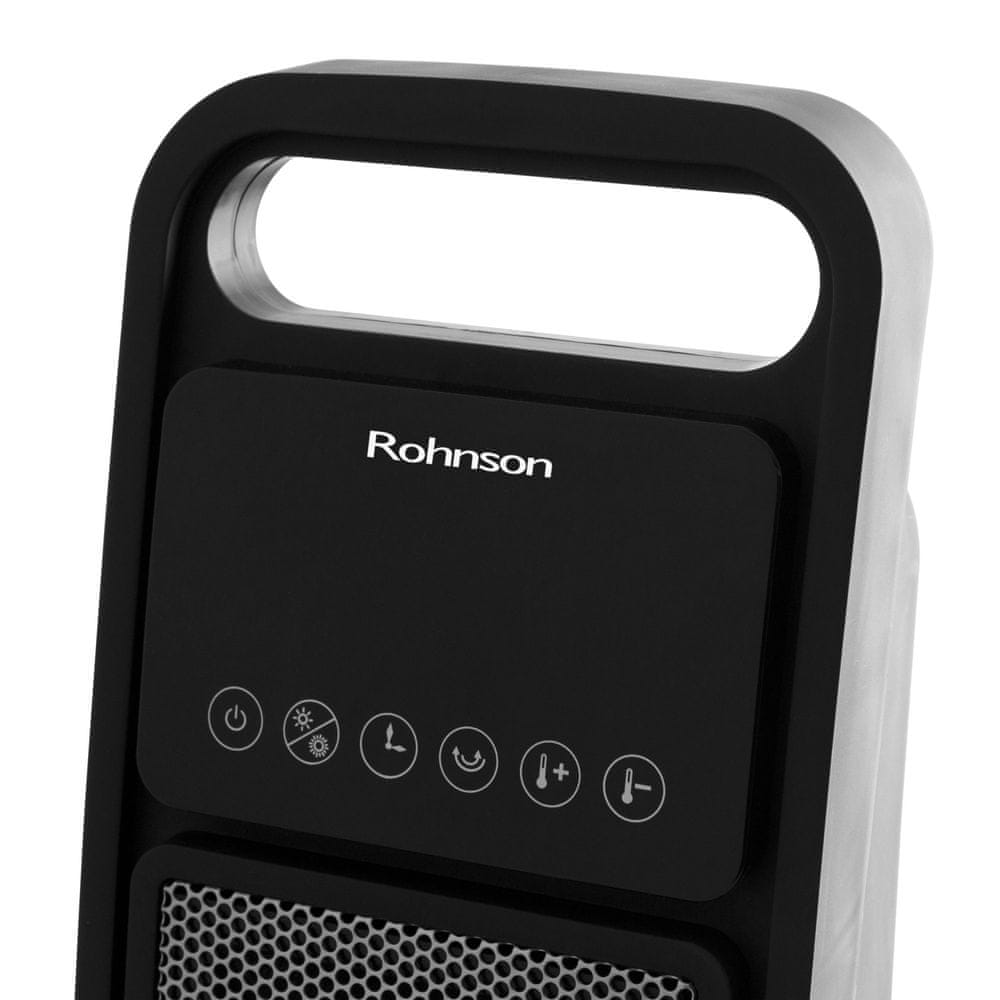 Konvektorový ohřívač Rohnson 2000 W černý Heating power 2000 W