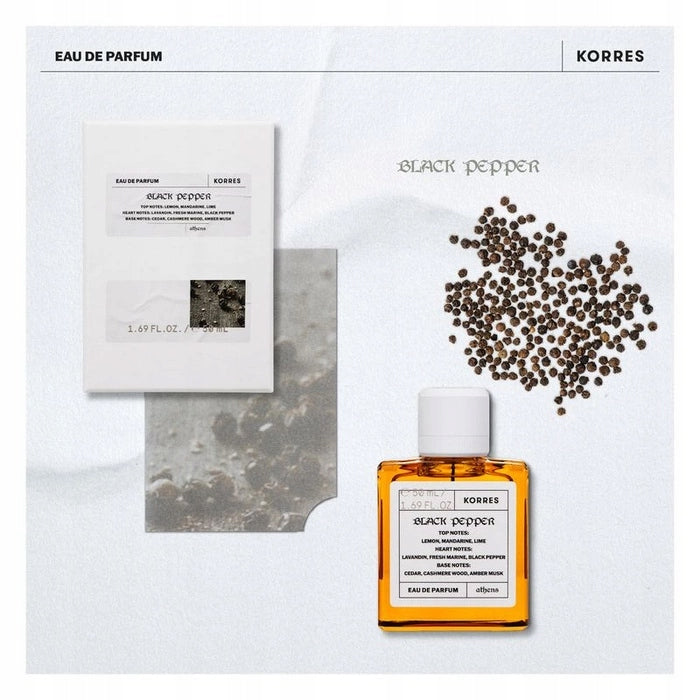 Korres EDP Black Pepper Eau de Parfum, 50 ml Brand Korres