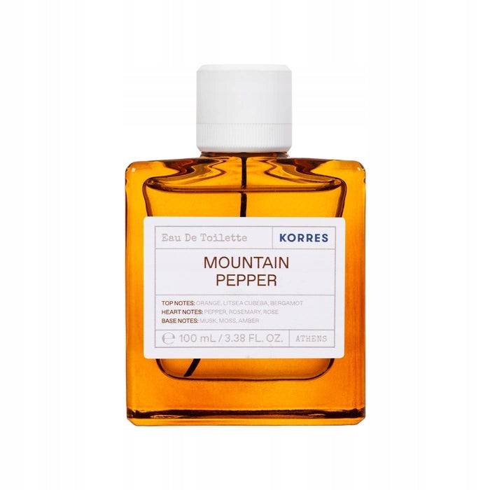 Korres Mountain Pepper eau de toilette for Men 100 ml
