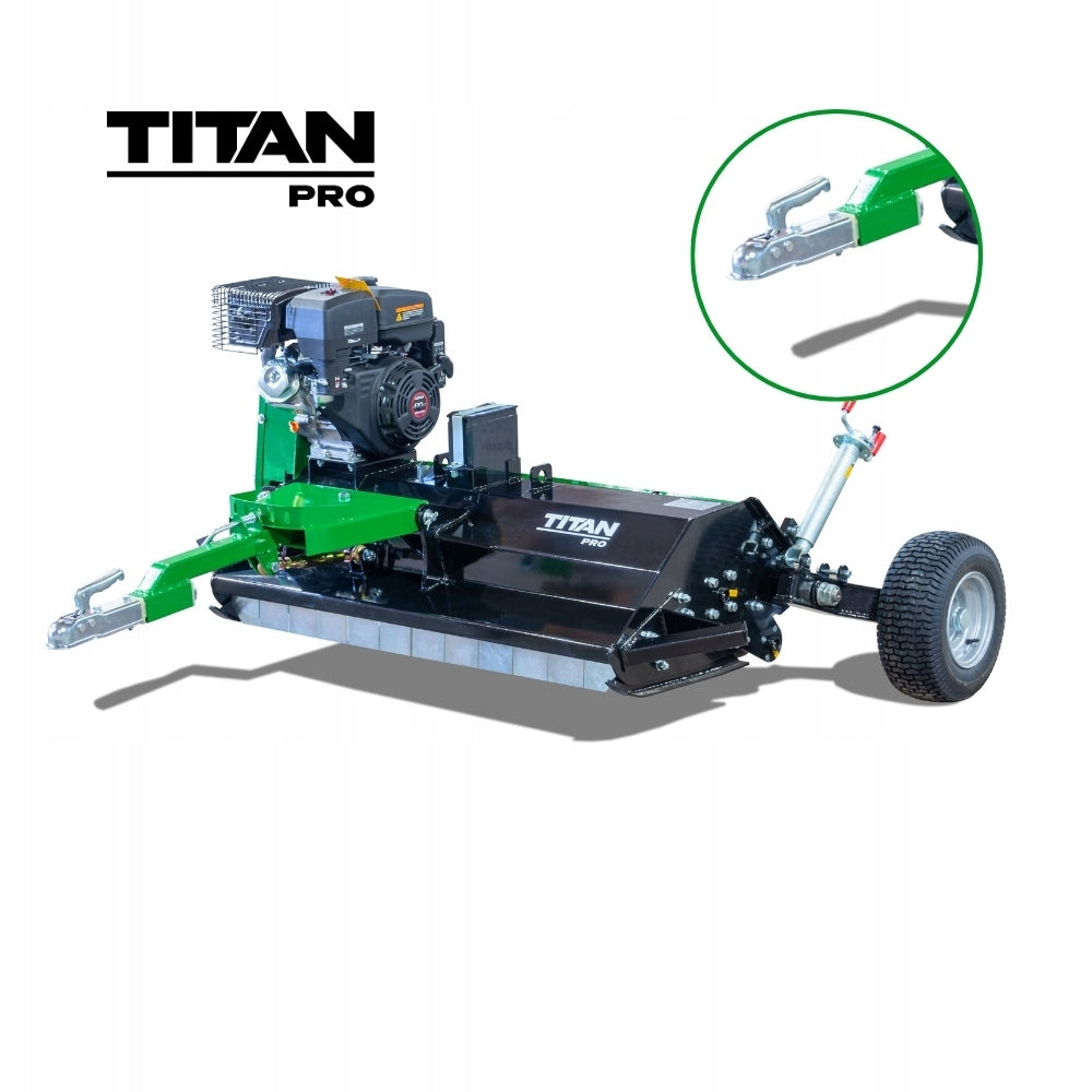 Kosiarka bijakowa do quada (ATV) TITAN PRO AT-120 | 120cm | 15KM Basket capacity 0 l