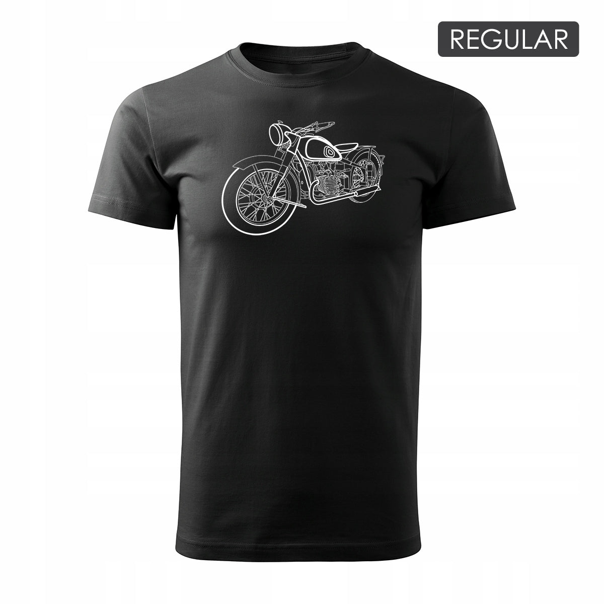T-Shirt für Herren, schwarz