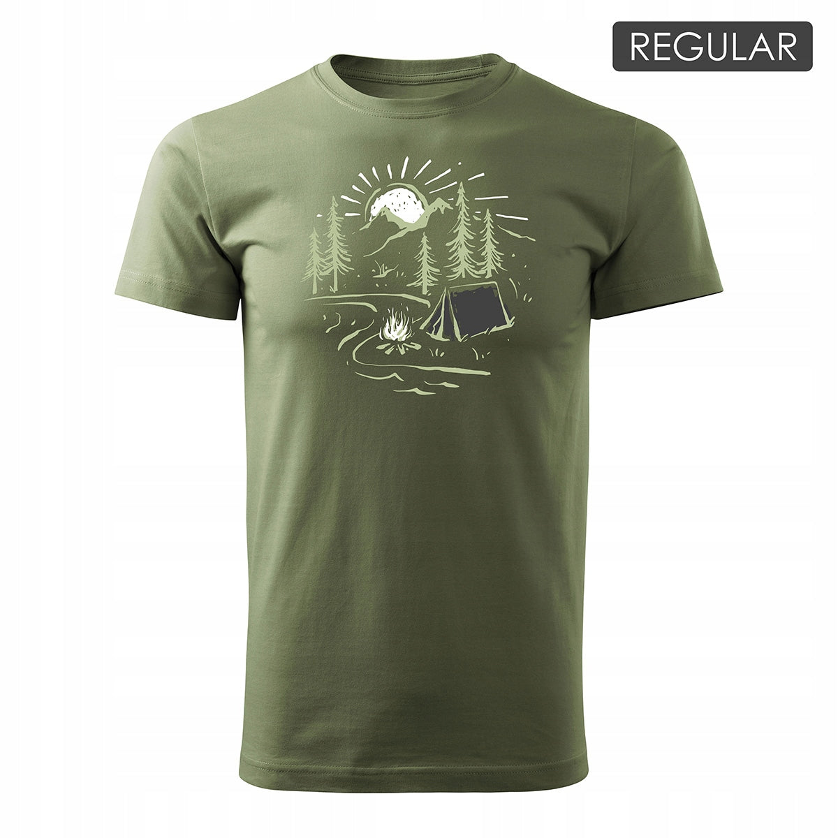T-Shirt für Herren, grün
