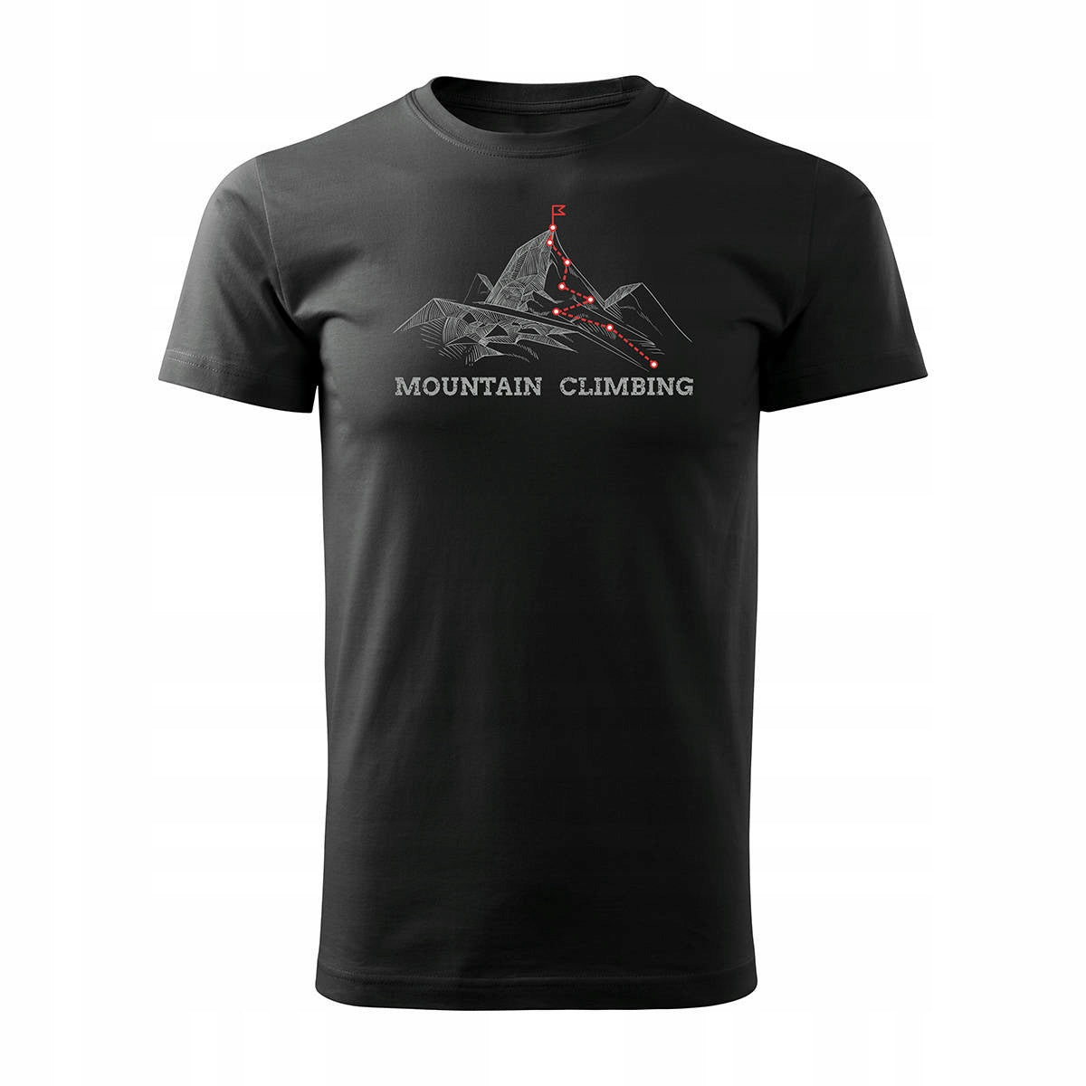 T-Shirt für Herren, schwarz